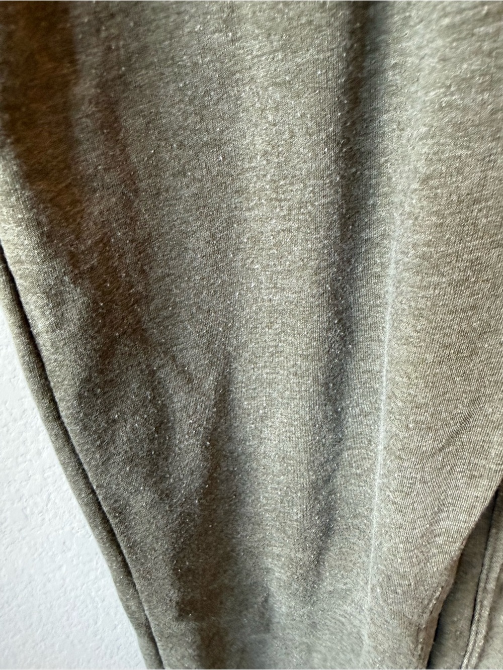 Olive Green Overalls Sweat Jumpsuit - Picture 3 of 4